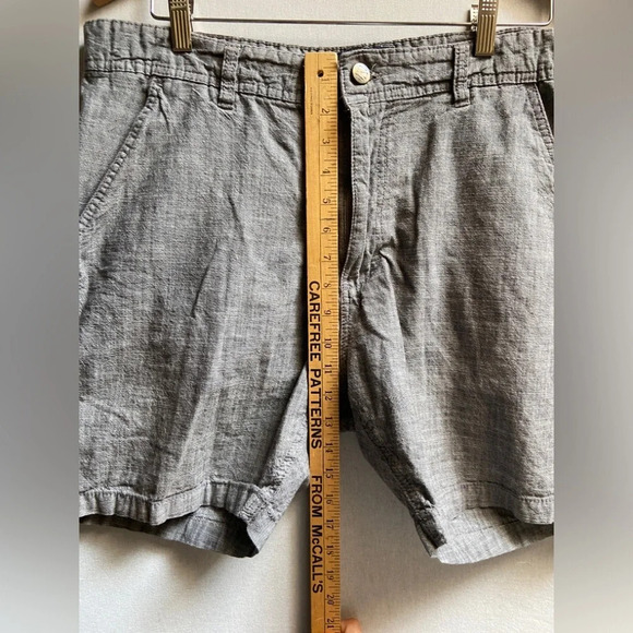 Kolby  grey cotton shorts Sz 36 - Picture 8 of 10